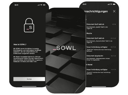Mobile Geräte mit SOWL Applikation